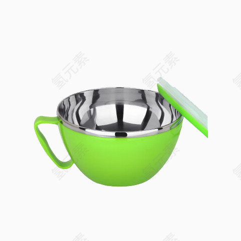 绿色泡面碗