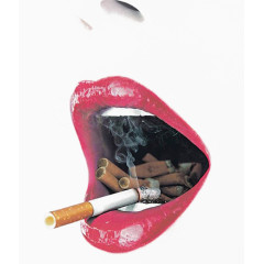 香烟免扣元素