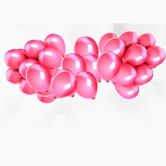 气球温馨粉色