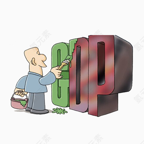GDP油漆涂鸦字体