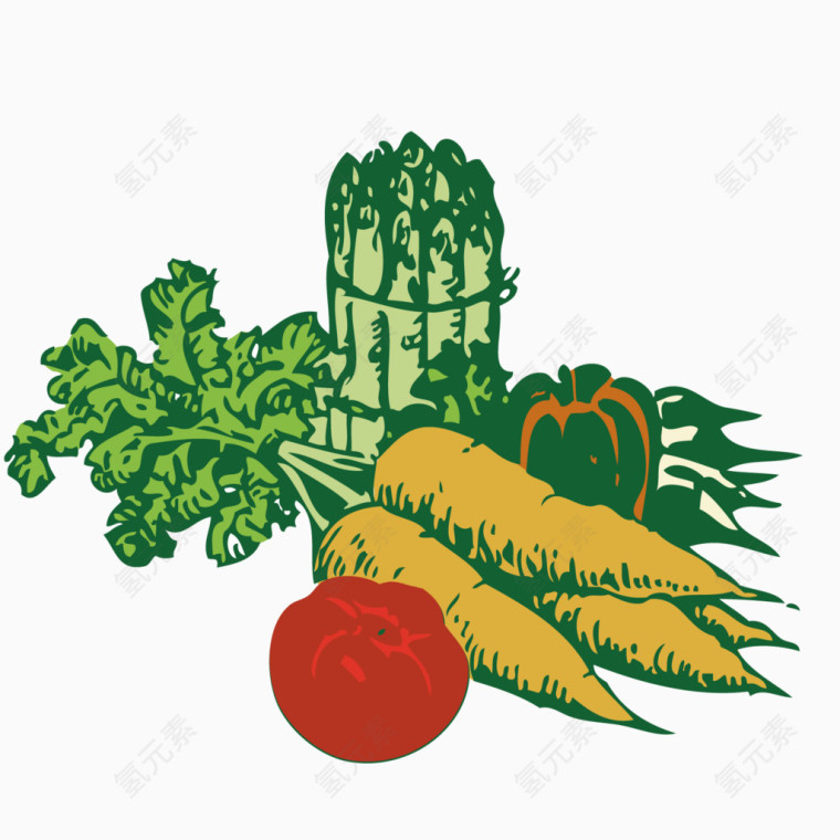 蔬菜剪辑艺术