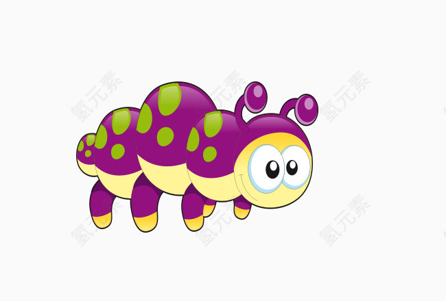 紫色小虫