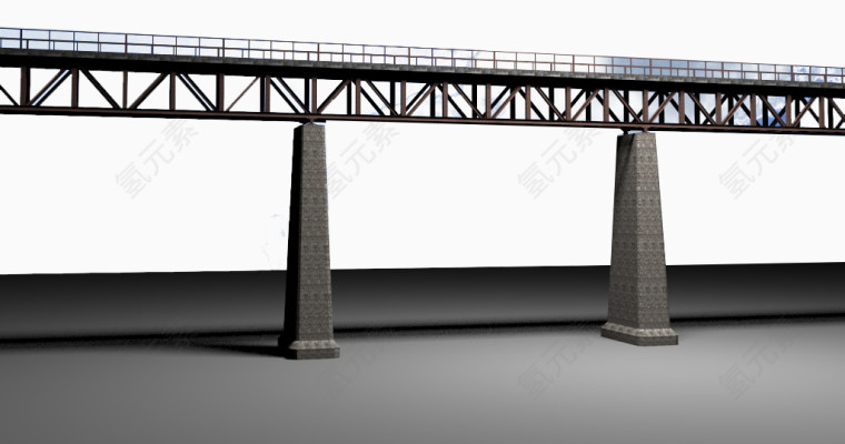 高架桥浅灰阴影