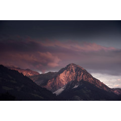 高山 山坡 唯美 背景