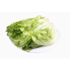 绿色生菜包饭菜