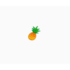橙色菠萝