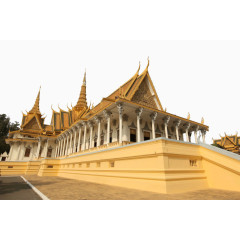柬埔寨著名金边皇宫