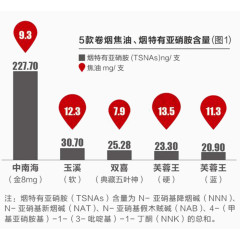 531素材香烟成分分析图