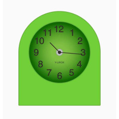 绿色时钟