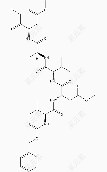 医药化学分子式素材