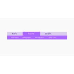 紫色网页导航栏