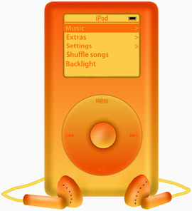 IPOD 电子产品矢量图