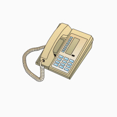 老式电话机图形