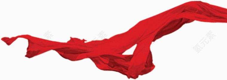 红色丝绸正上方海报