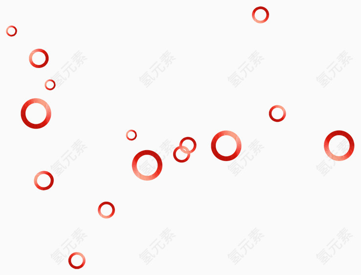 红色圆圈