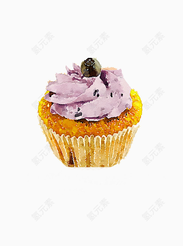 蓝莓食物蛋糕图片素材