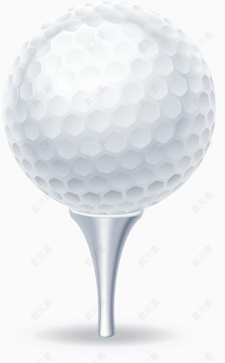 矢量高尔夫球素材