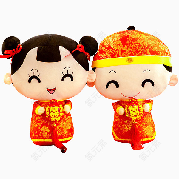 中式可爱小娃娃
