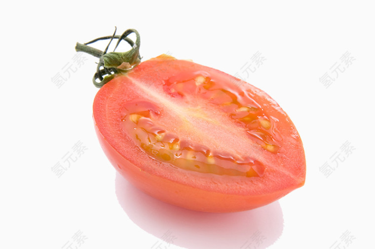 剖面的小番茄