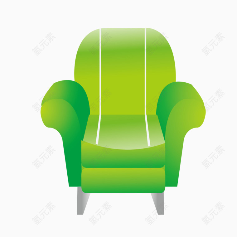 高档绿色皮质座椅