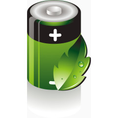 绿色电池素材图片