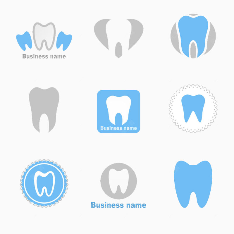 牙科标志图标下载