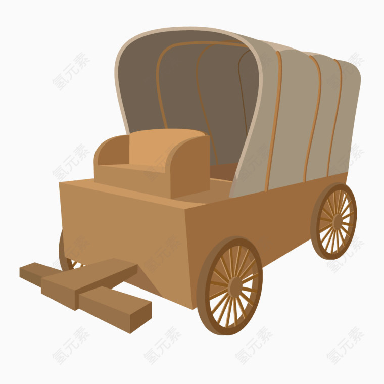 木质古典车辆