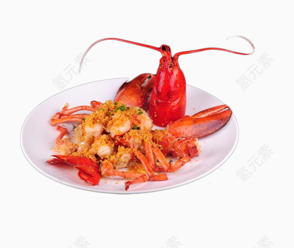美味的龙虾素材图片