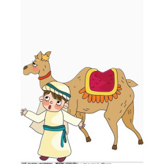 骆驼与少年