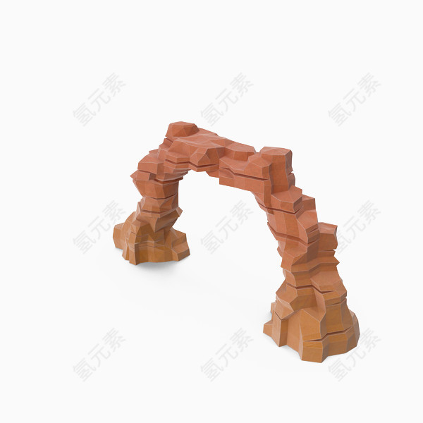 沙漠岩石拱门