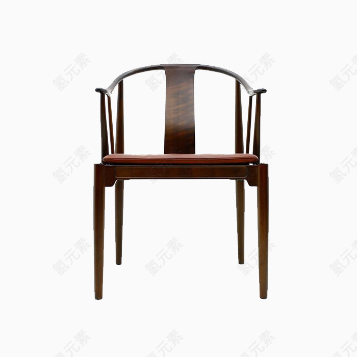现代中式单椅