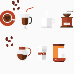 咖啡的制作元素