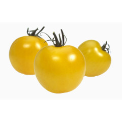 三个黄色番茄