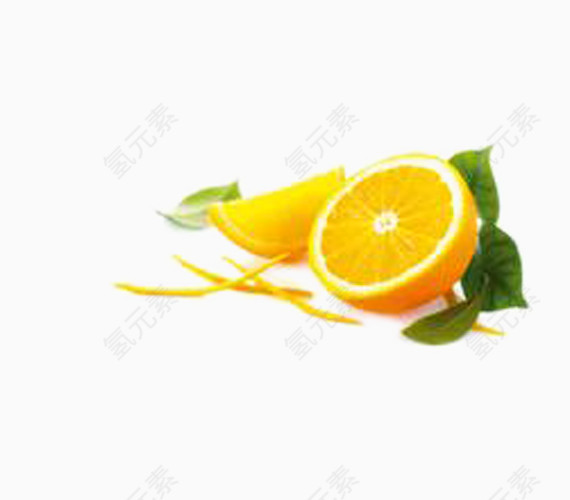 半橙子黄色
