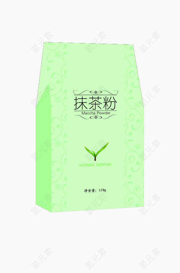 袋装抹茶粉