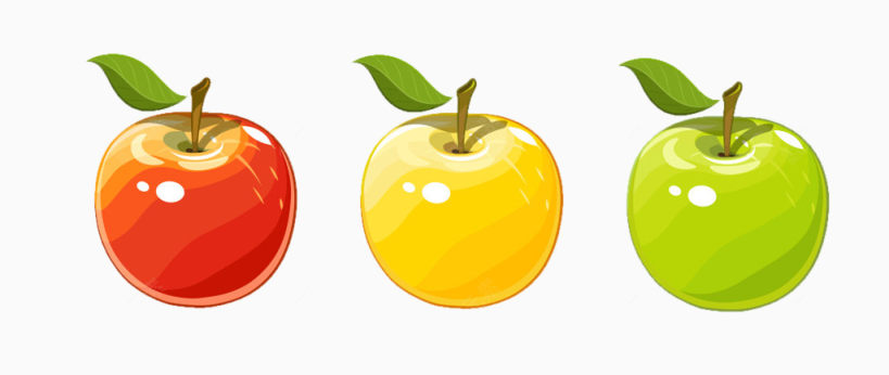 三种颜色的苹果下载