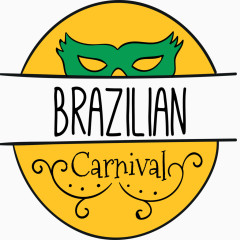 矢量巴西狂欢节标志素材