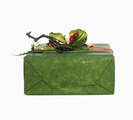 绿色礼品盒