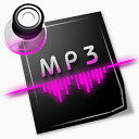 MP3声音文件桌面图标下载