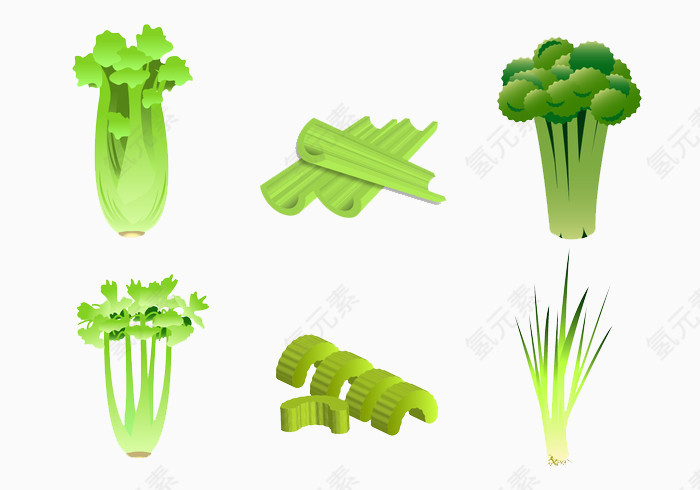 素菜绿色素材