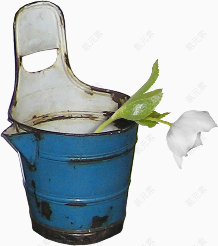 水桶鲜花