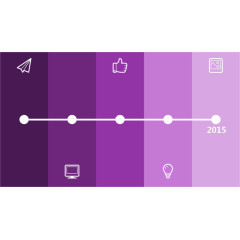 紫色折纸流程图