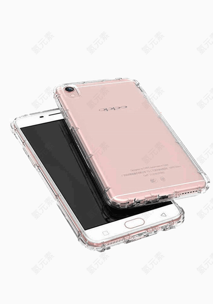粉红OPPO手机