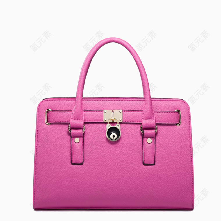 粉色的手提包