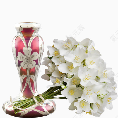 鲜花与花瓶