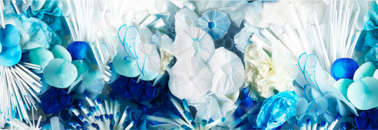 水蓝花瓣