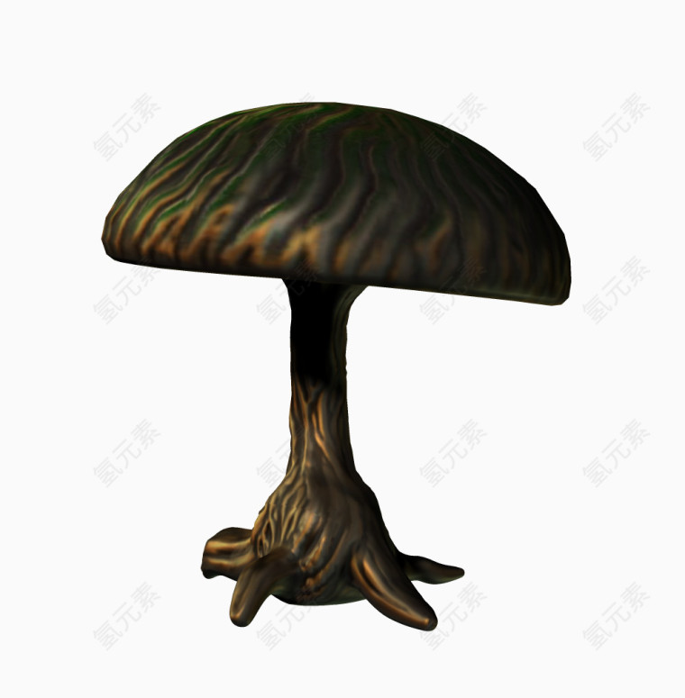 黑色小蘑菇