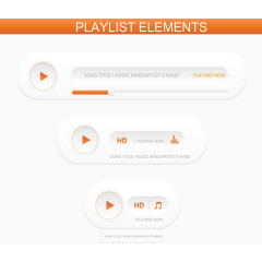 音乐播放器播放条设计