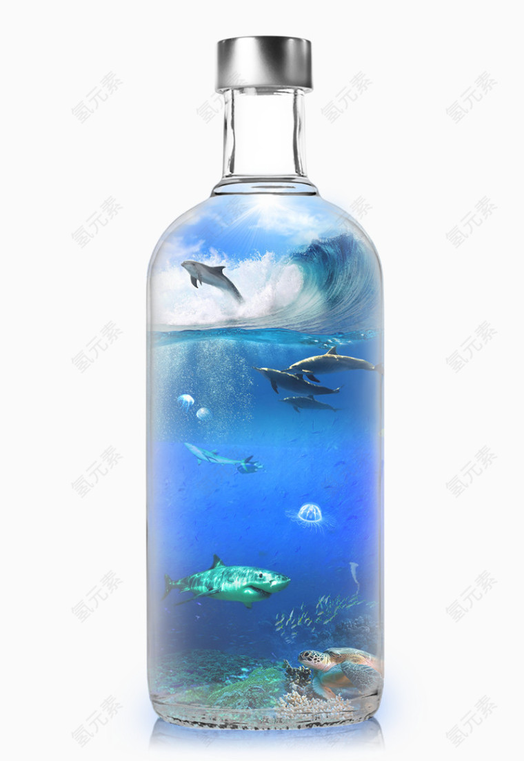 海洋瓶子