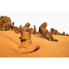 非洲撒哈拉沙漠风景图